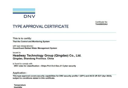 ׼ȣAGѹˮϵͳDNV֤!